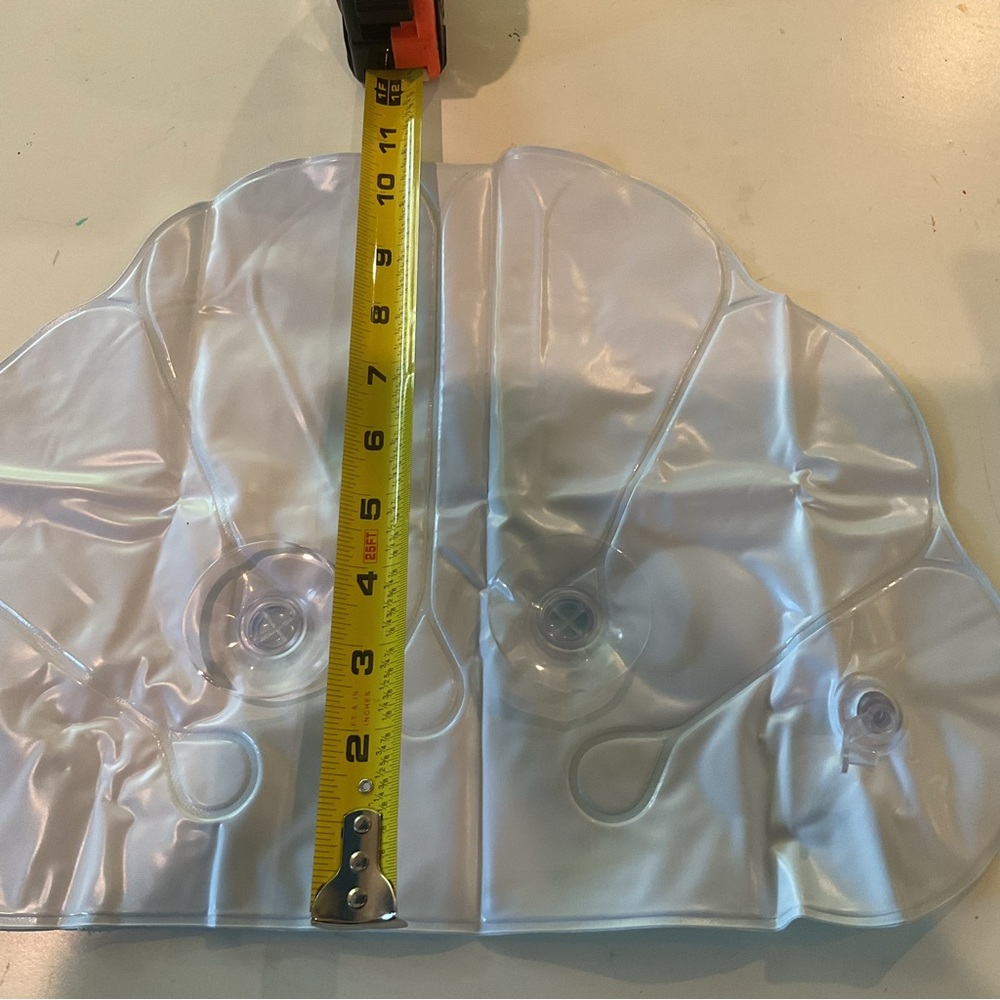 Inflatable bath pillow shell shaped - Picture 4 of 4